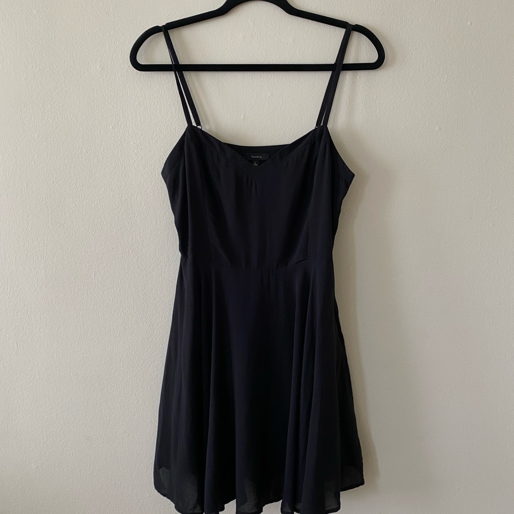 Talula (Aritzia) black skater dress